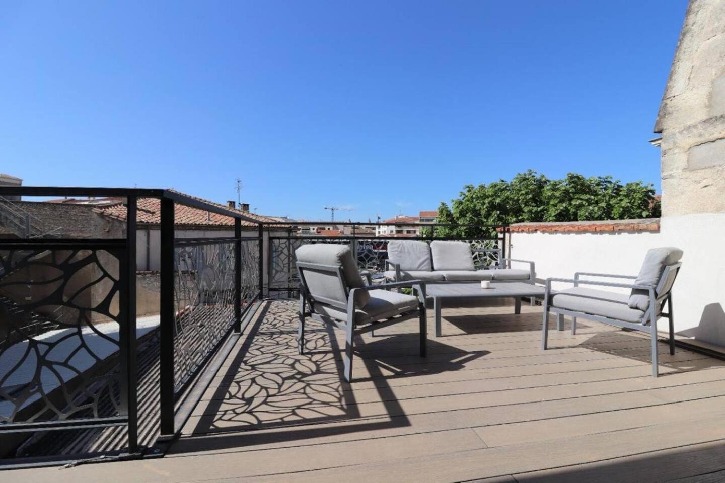 Duplex 120M2 Terrasse Vue Sur Nimes Apartment Ngoại thất bức ảnh
